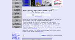 Desktop Screenshot of milamcountyhistoricalcommission.org